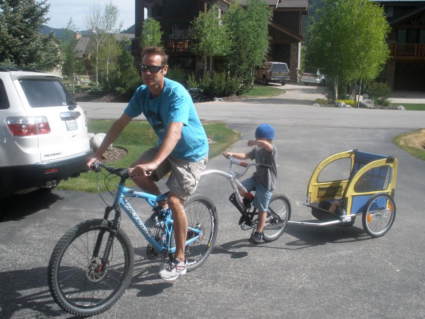 Lawrence doesn't ride dirt bikes much anymore--this is 