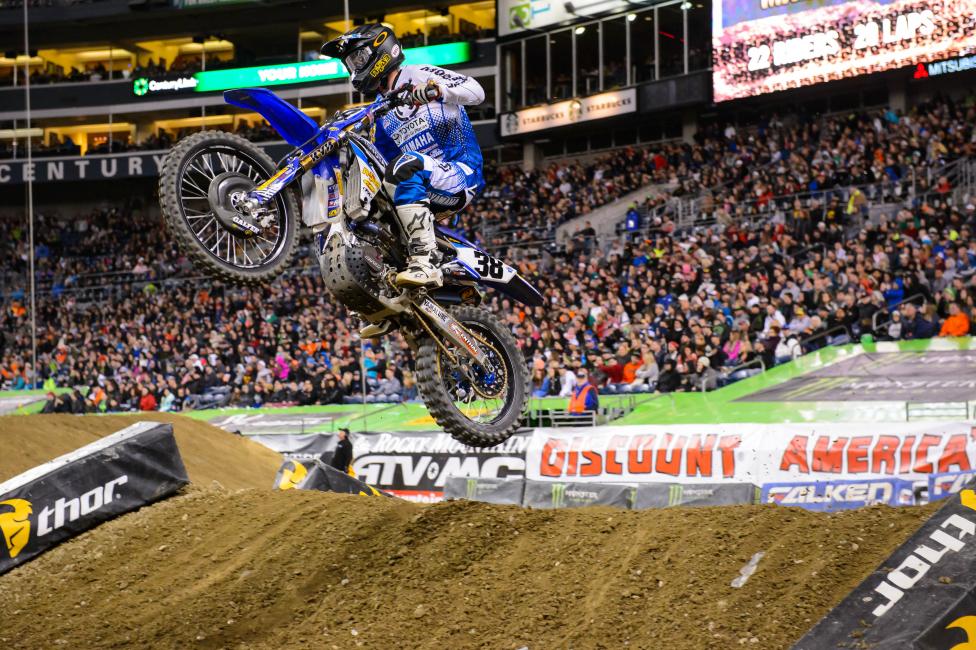 It was a tough weekend for the JGR Toyota Yamaha fill-in riders.  