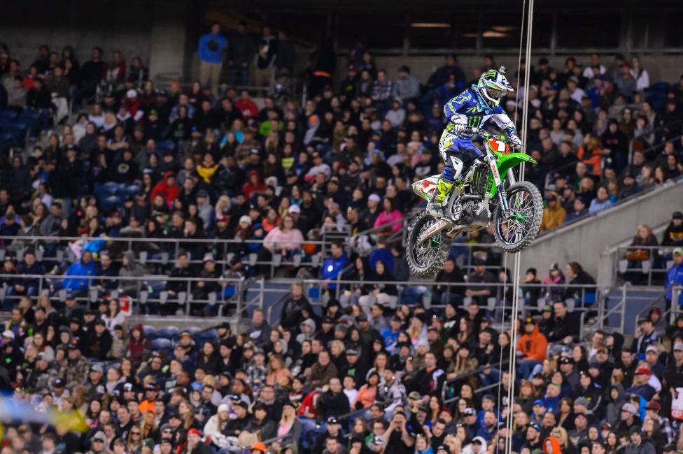 RV put his stamp on the title chase in Seattle.  