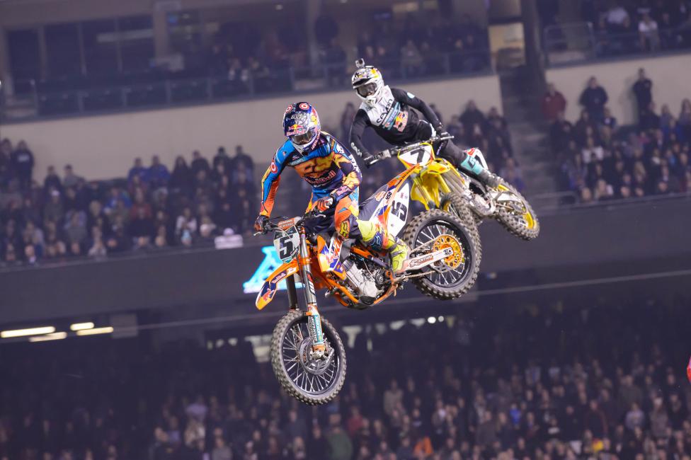 Who will finish second in 450SX? 