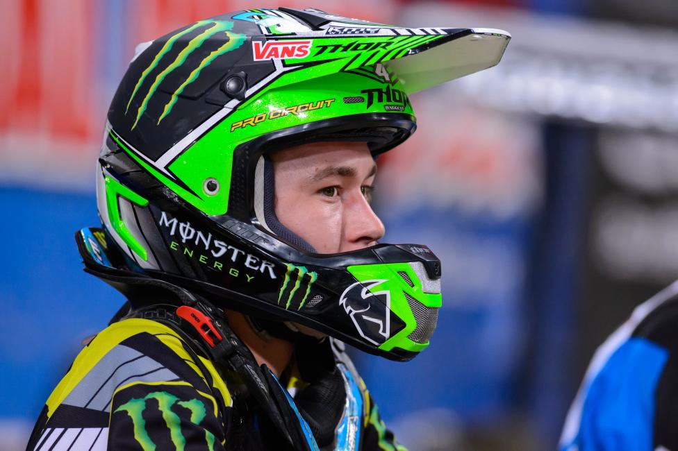 If Blake Baggett scores 14 more points in the next two SX races he is eliminated from 250 eligibility in 2015.
