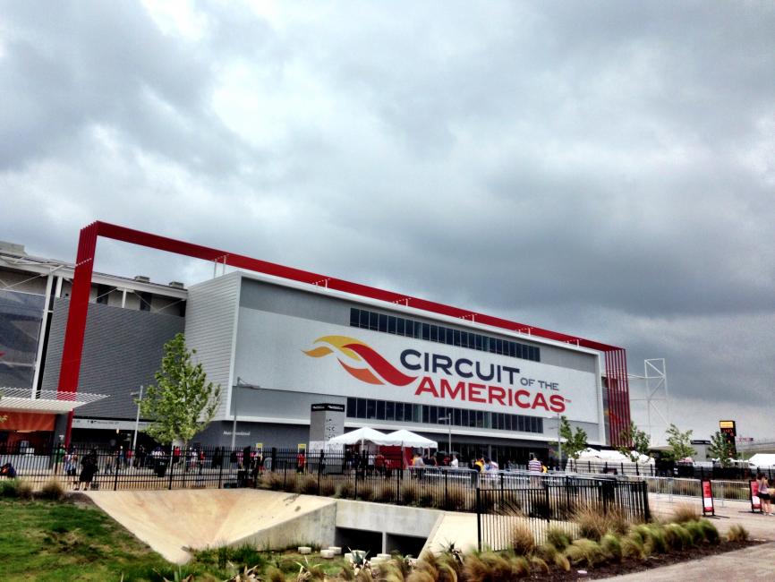 Circuit of Americas Entrance.  