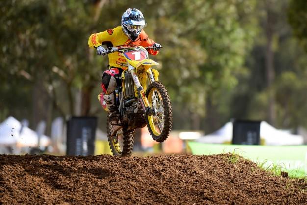Matt Moss holds a 20 points lead in MX1.  