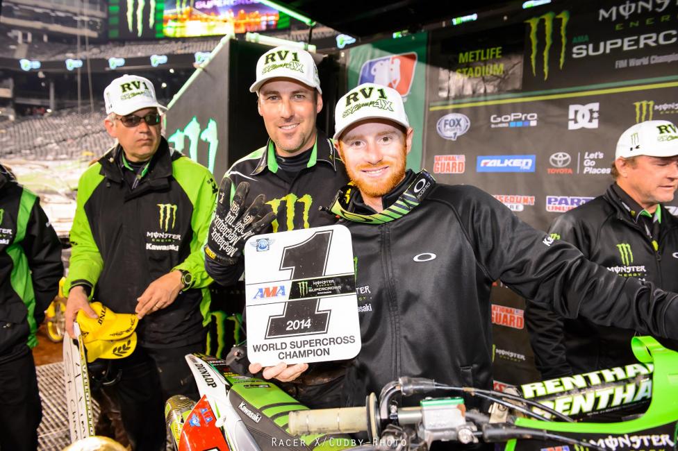 Not a bad night to be these guys, either.  