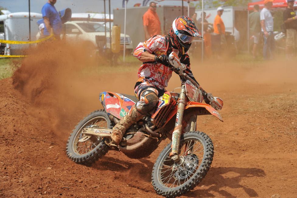 Kailub Russell sits second in points. 