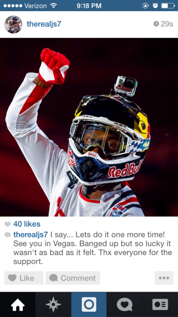 Stewart posted the following on Instagram.  