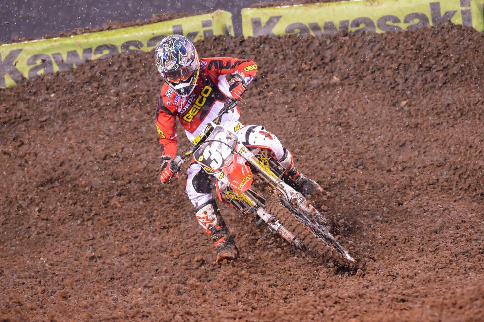 Justin Bogle was able to stay calm during a hectic week.  