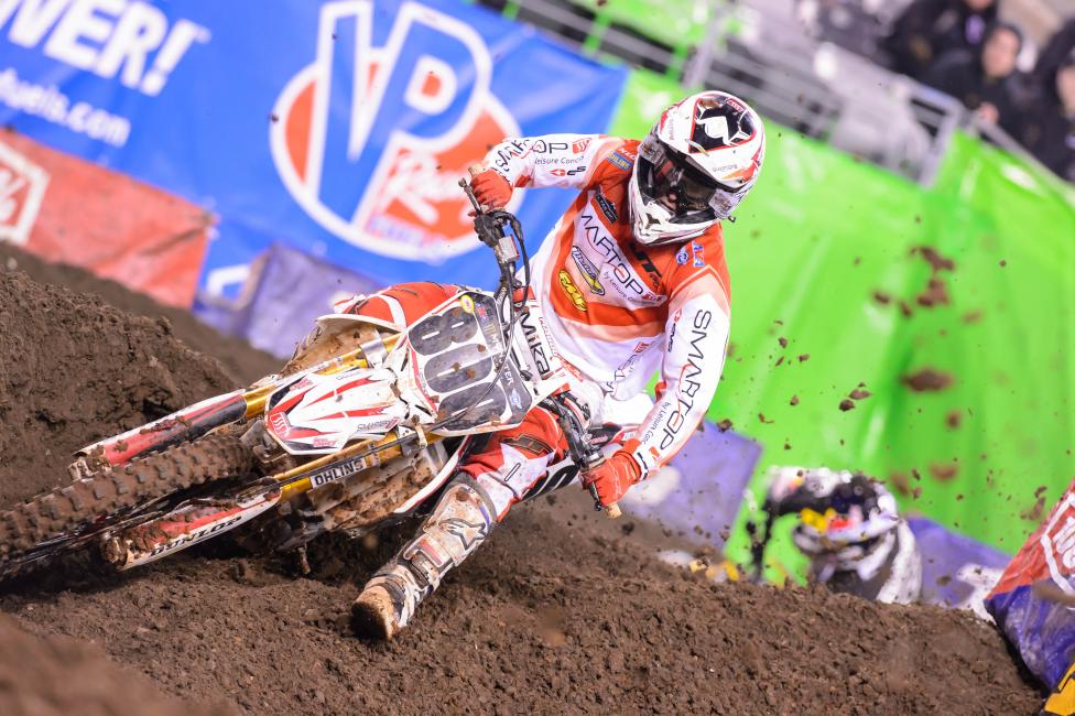 Mike Alessi was one of the riders that decided against taking the parade lap.  