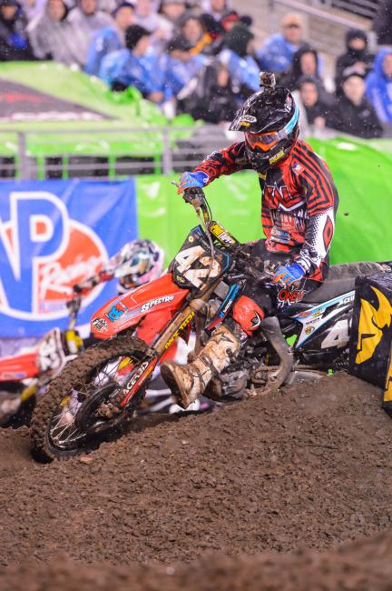 In a crazy 250SX East season, Vince Friese has got a shot at third in points.  