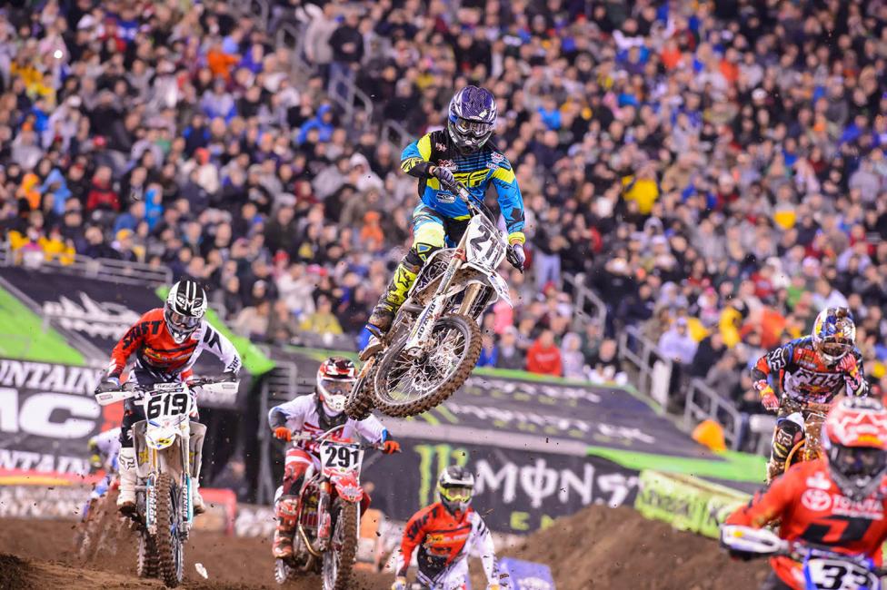 After making the 450SX main in Seattle, T-Tap made it again in New Jersey.