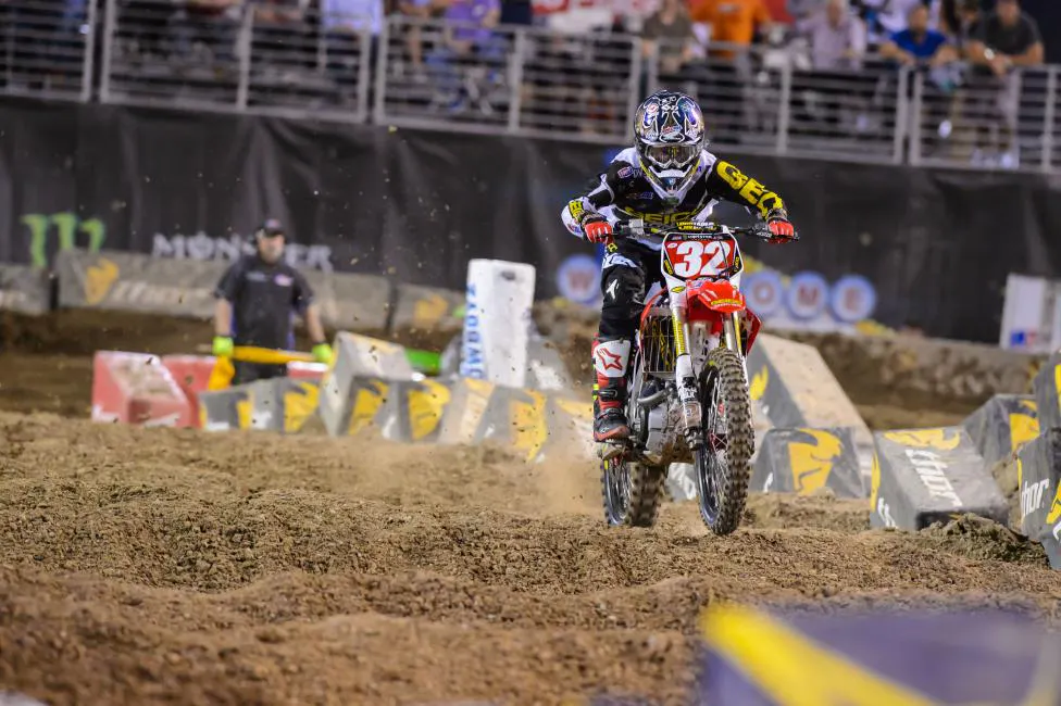 Justin Bogle cruised to his first career 250SX champion in Vegas.  
