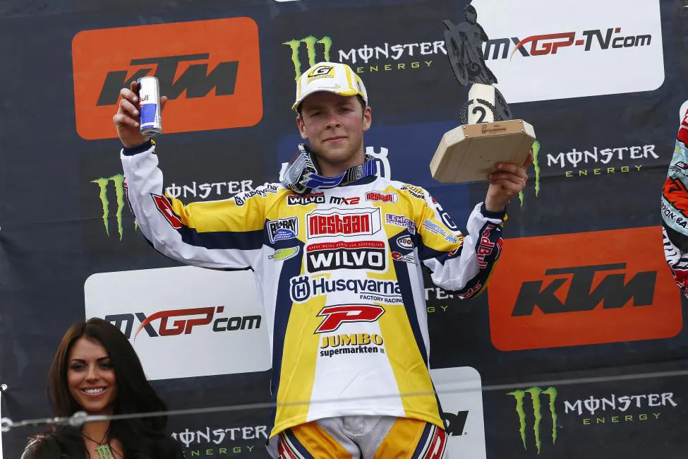 Romain Febvre finished second overall in MX2. 