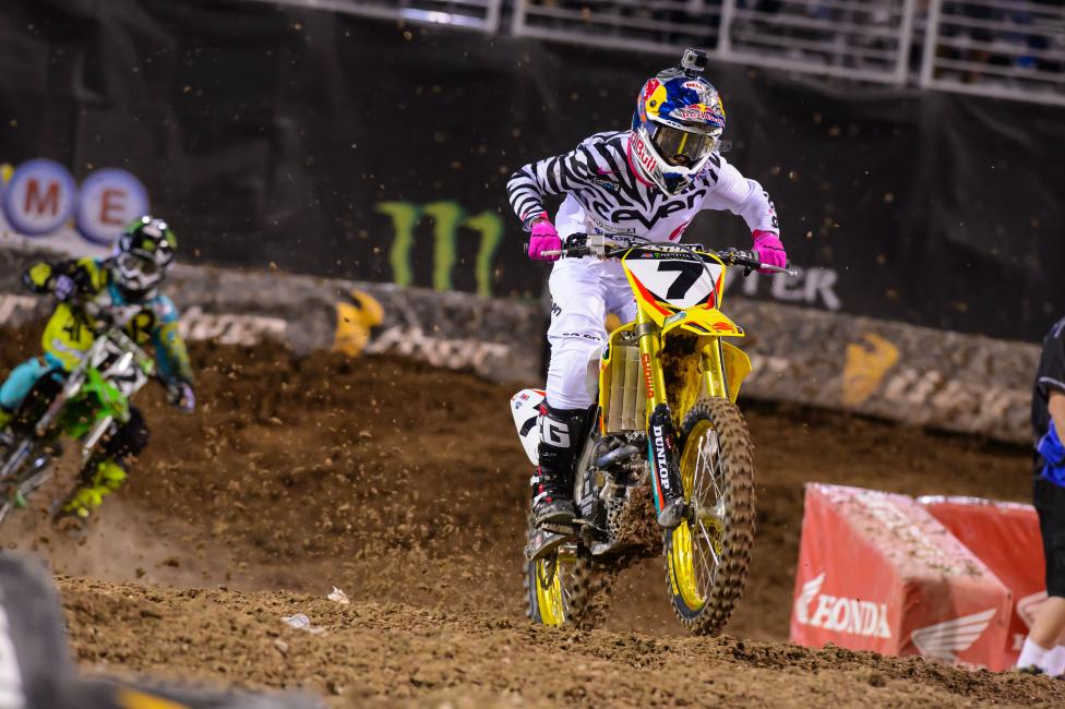 Consecutive DNFs at the last two rounds cost James Stewart a chance at second in points. 
