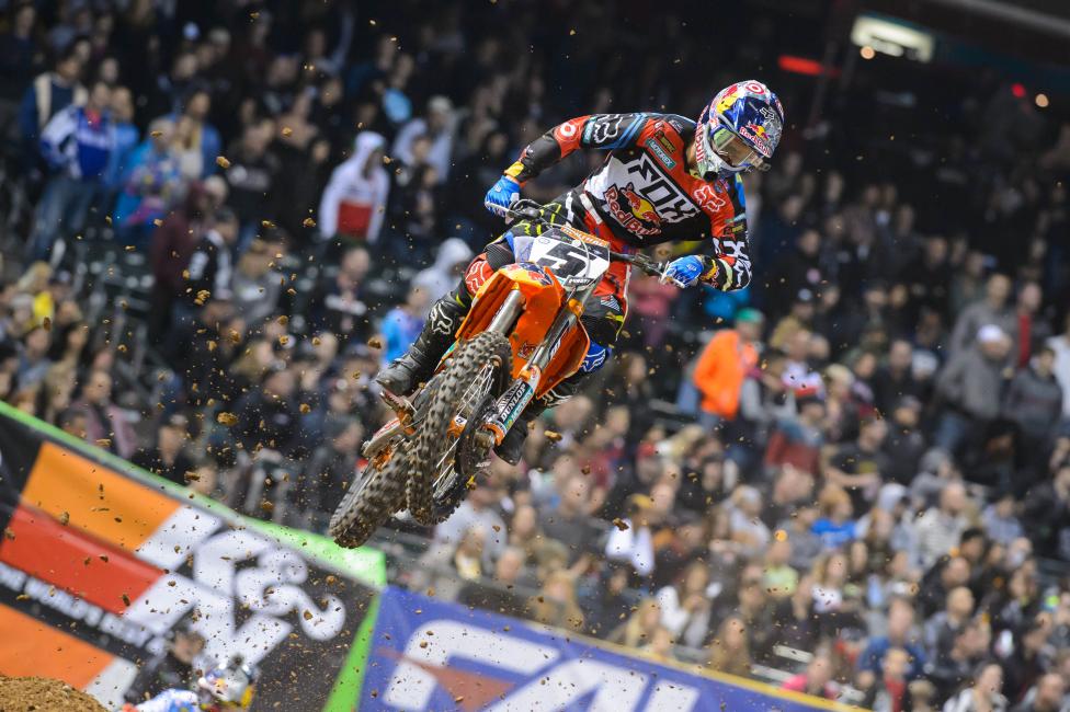 KTM will debut a new bike next year. 