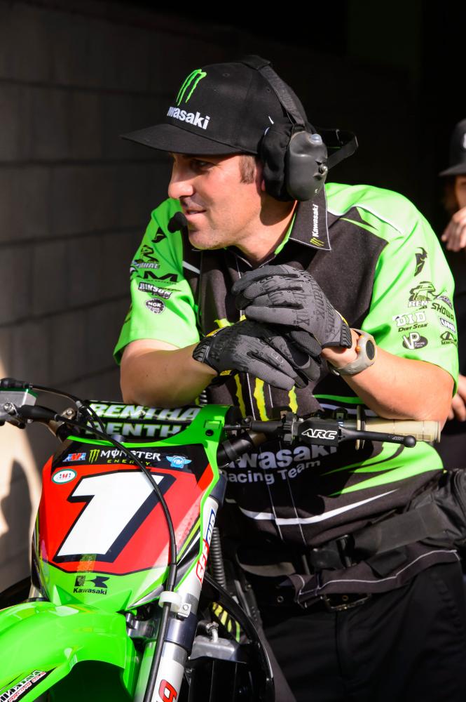 The championship wrench, Mike Williamson.