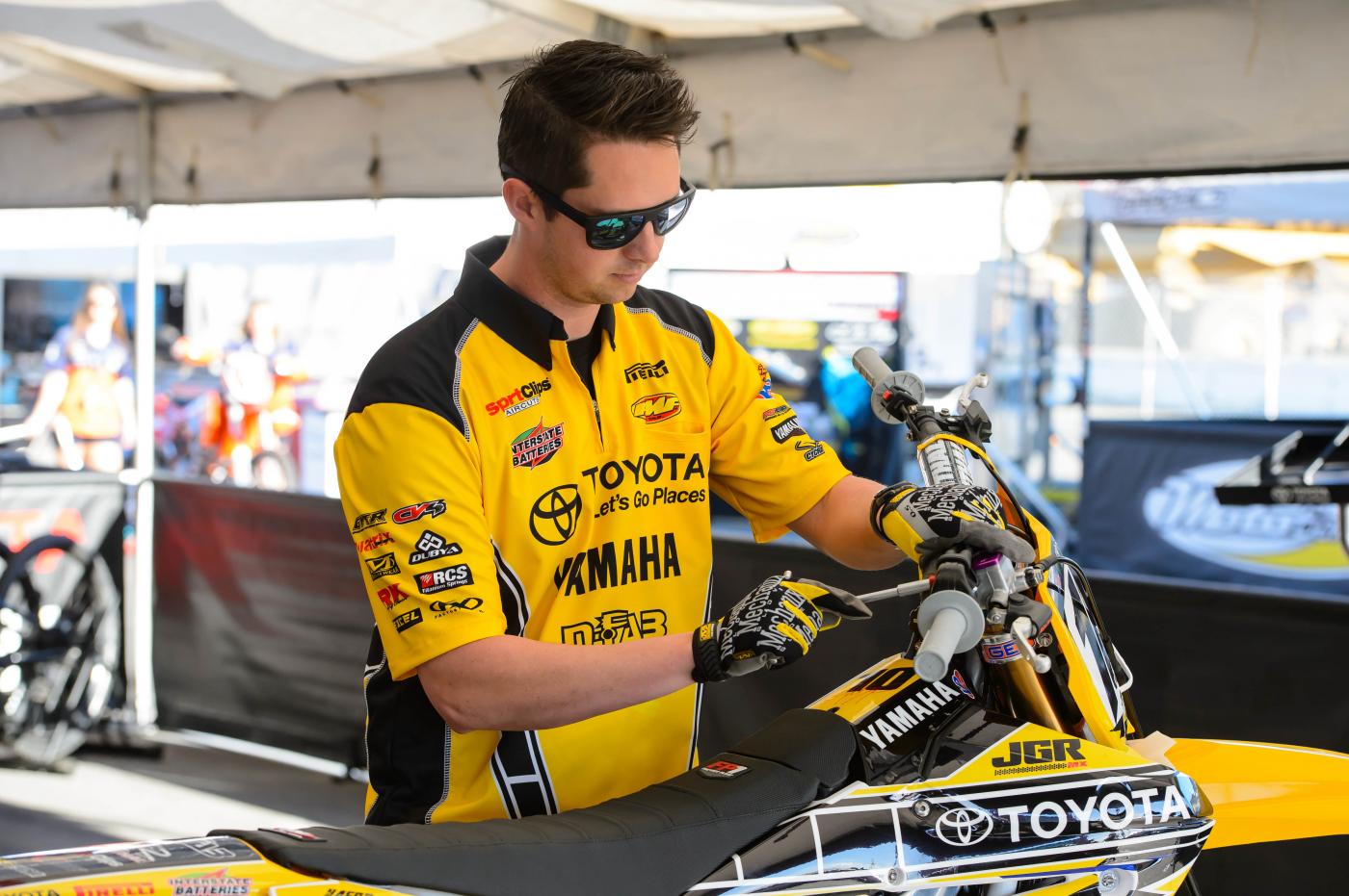 Justin Brayton's wrench, Patrick Barker.