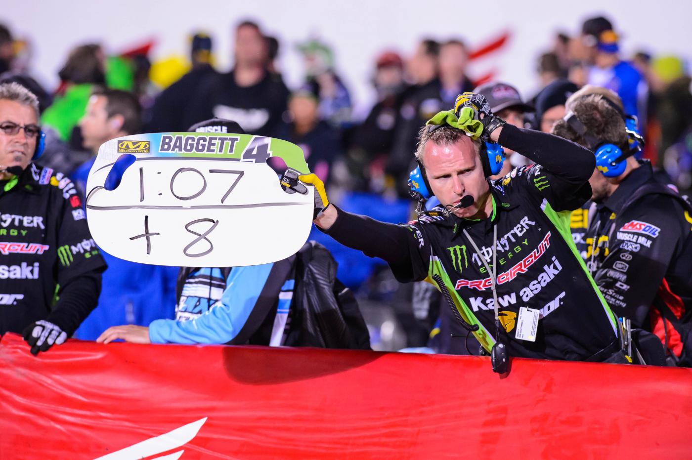 Iain Southwell 'boards Blake Baggett.