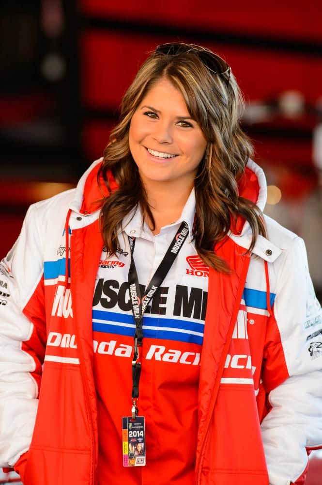 Mandie Fonteyn runs the Honda PR program.