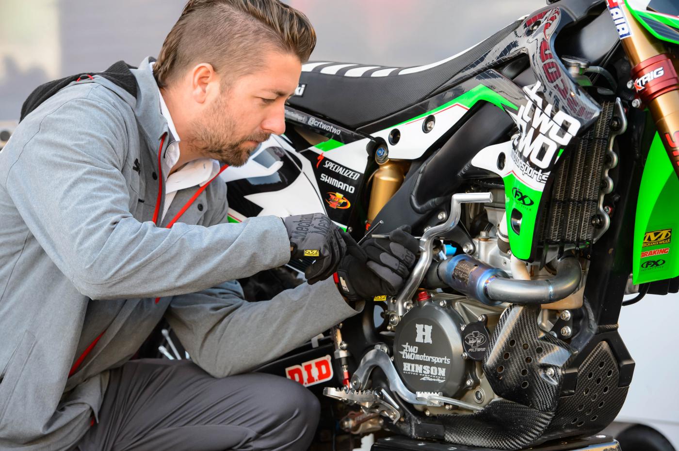 Chad Reed's wrench, Lars Lindstrom.