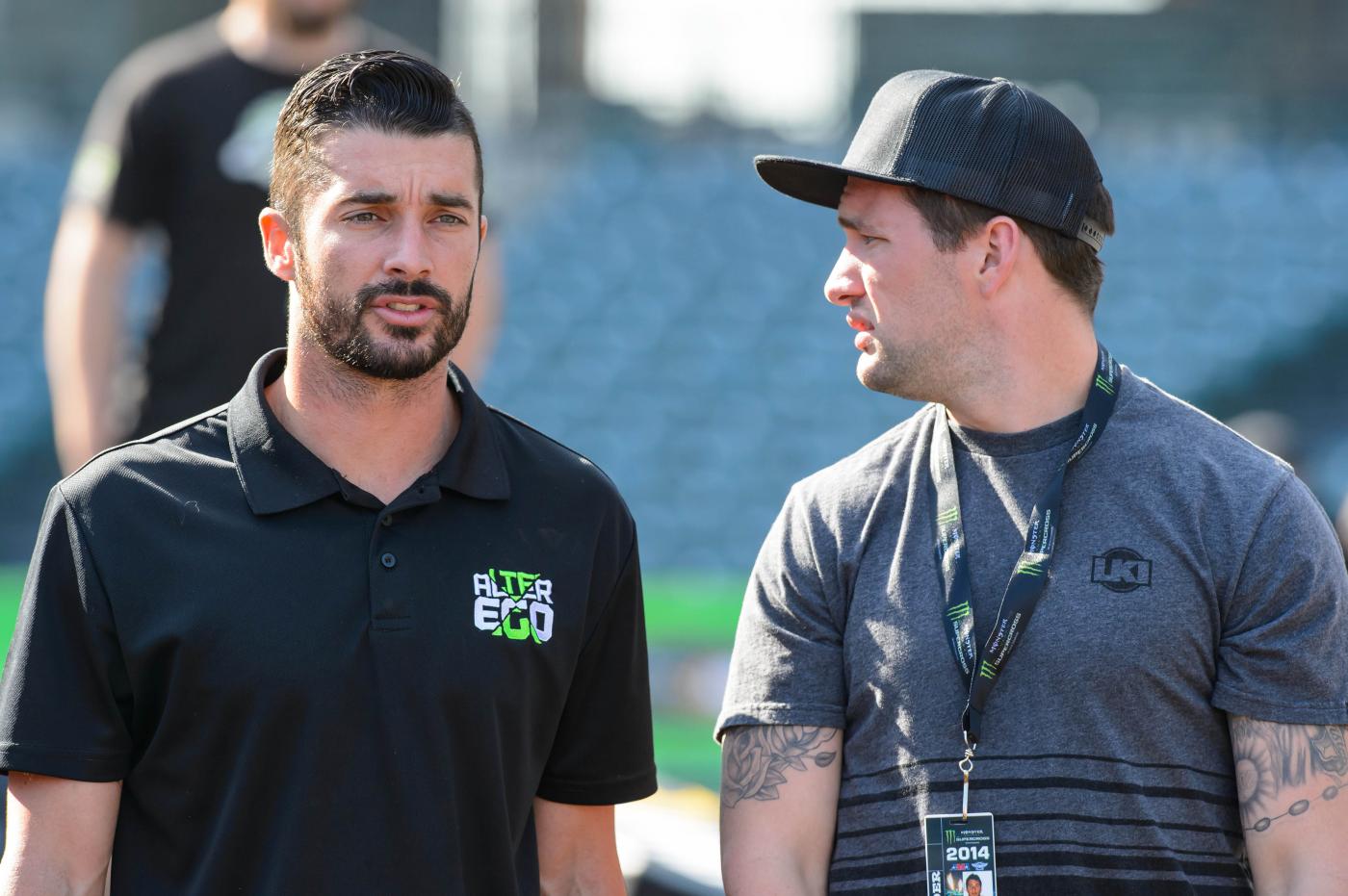 Aussies Dan Reardon and Matt Moss.