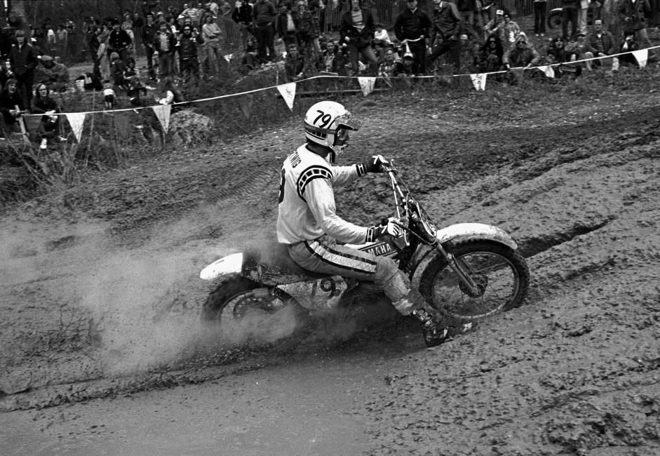 Mike Hartwig racing at Appalachia Lake the same year.