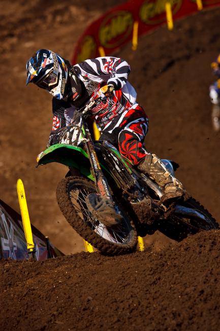 Larsen began his career with Team Canidae/Motosport Kawasaki. 