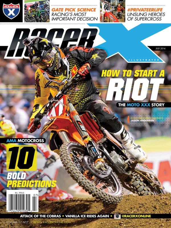 The July 2014 Issue - Racer X Illustrated Motocross Magazine