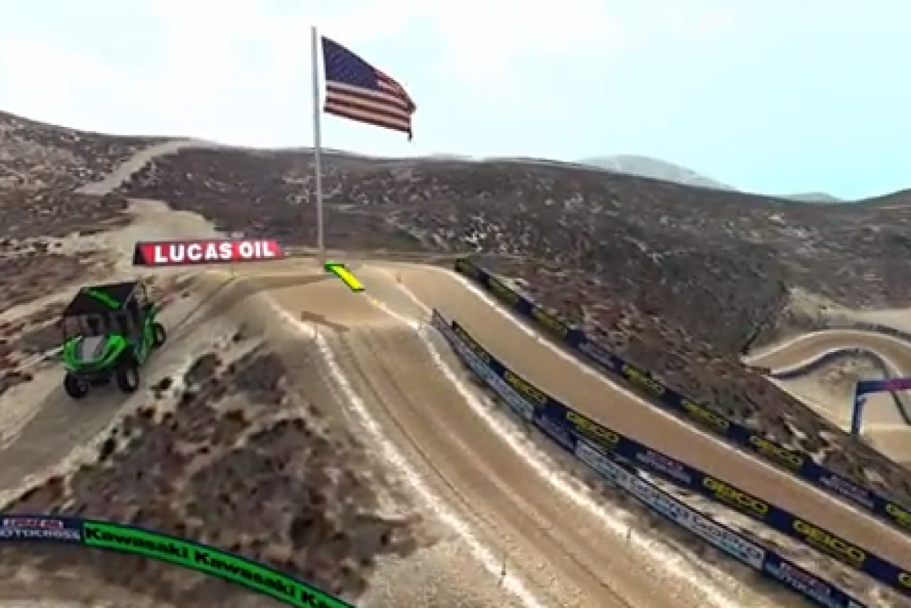 Animated Track Map: Glen Helen