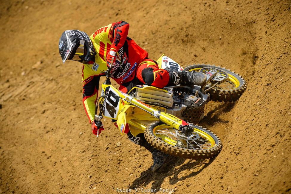 You've always wondered what Weston Peick would look like on a factory bike. The answer: like this. He will make his RCH Suzuki debut at Glen Helen.  