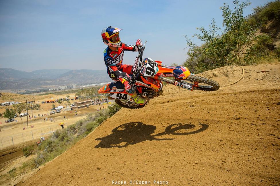 Ken Roczen will make his 450MX debut this Saturday. 