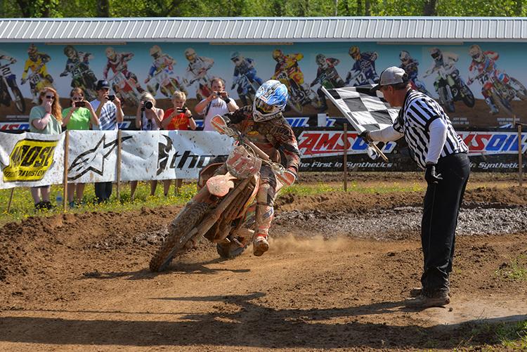 Mullins looks to extend his points lead this weekend. 