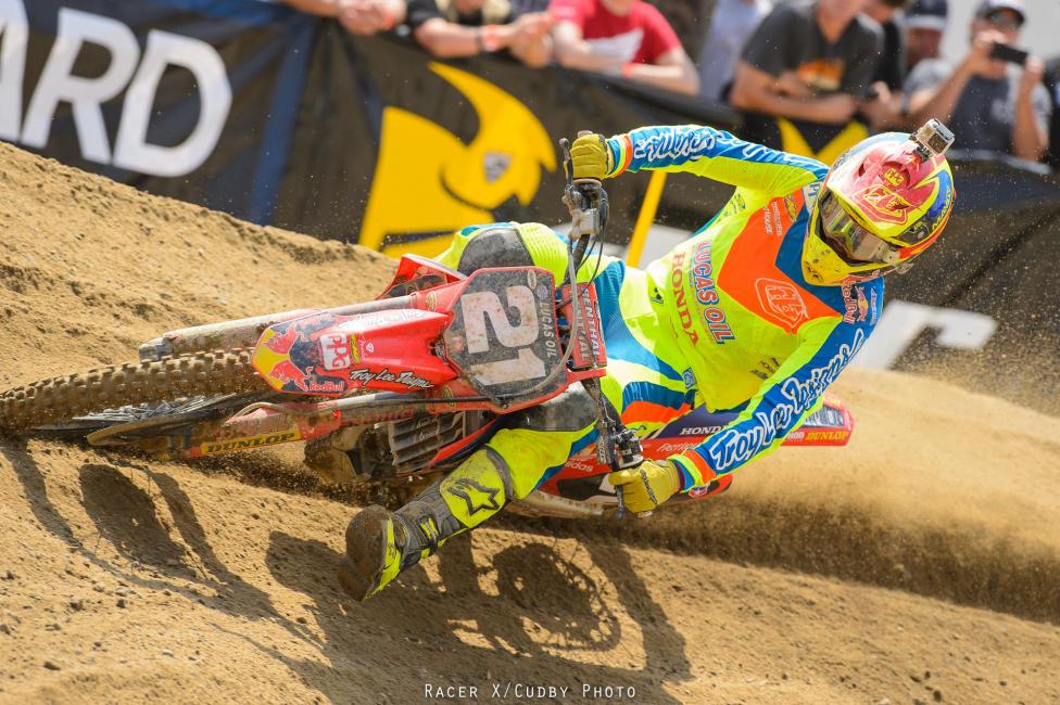 Cole Seely was excellent as well, holding second place nearly the entire race.Photo: Cudby