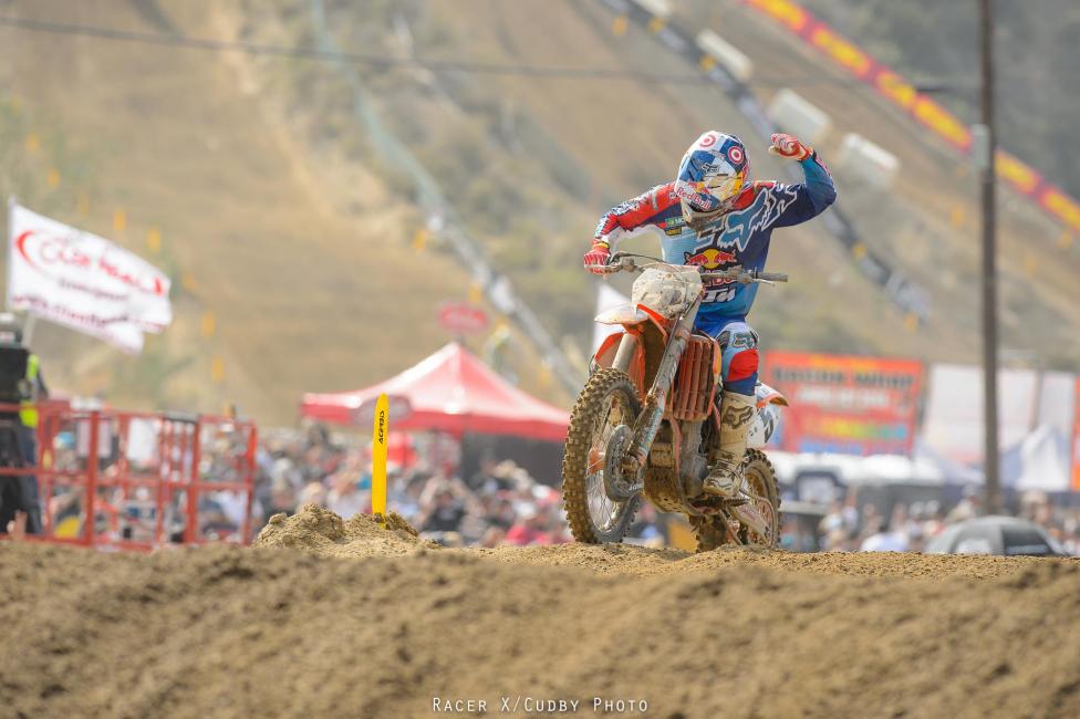 This won't be the last race Dungey wins this summer...Photo: Cudby