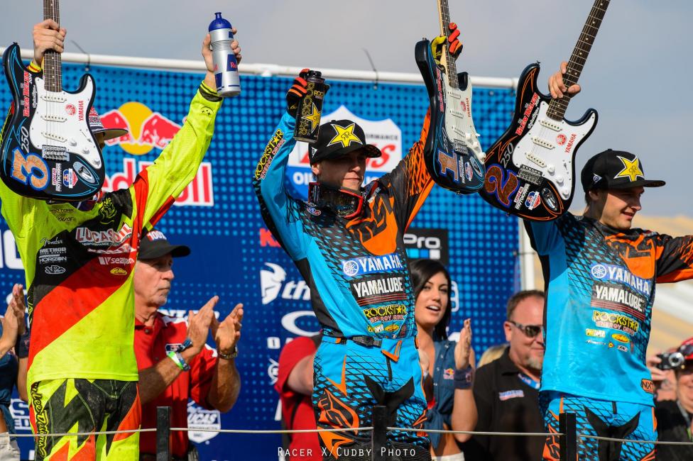 The rest of the competition is going to have podium blues this season.Photo: Cudby