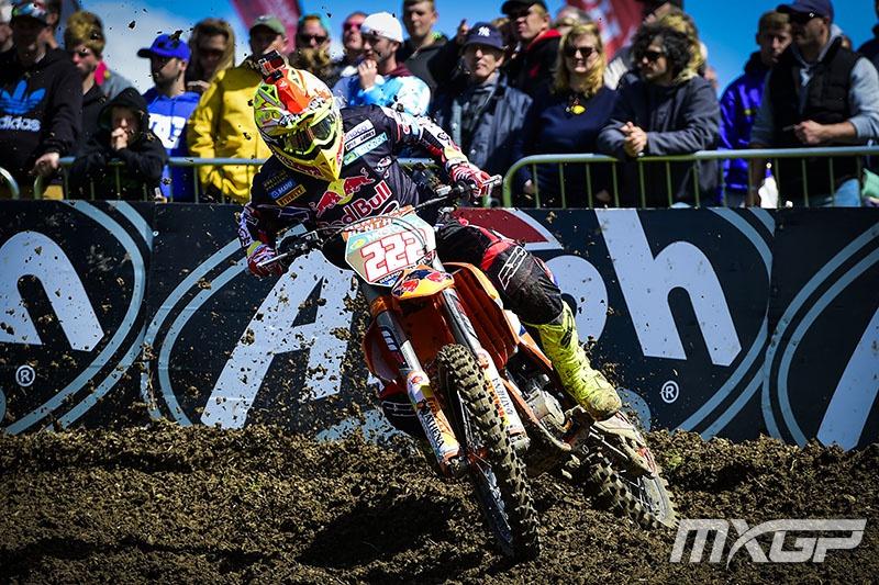 Antonio Cairoli won the MXGP Class on Sunday. 