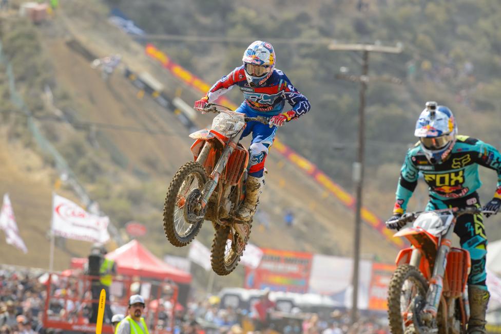 Dungey made it work at the end to collect the overall. 