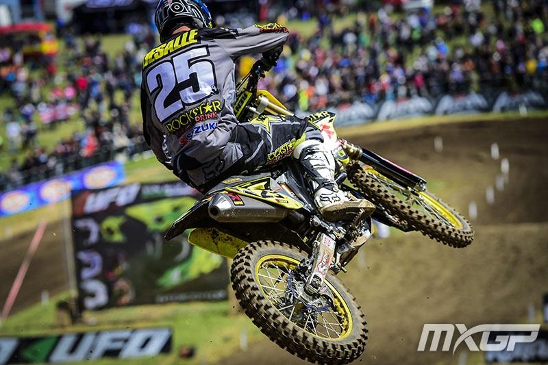 Desalle finished second overall after topping qualifying on Saturday.  