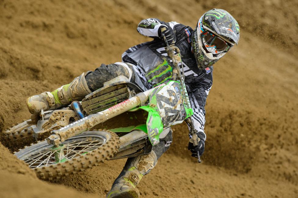 Metcalfe in practice at Glen Helen.  