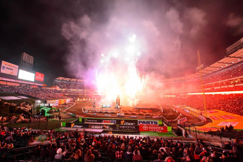 Monster Energy Supercross saw the biggest crowds in history this season. 