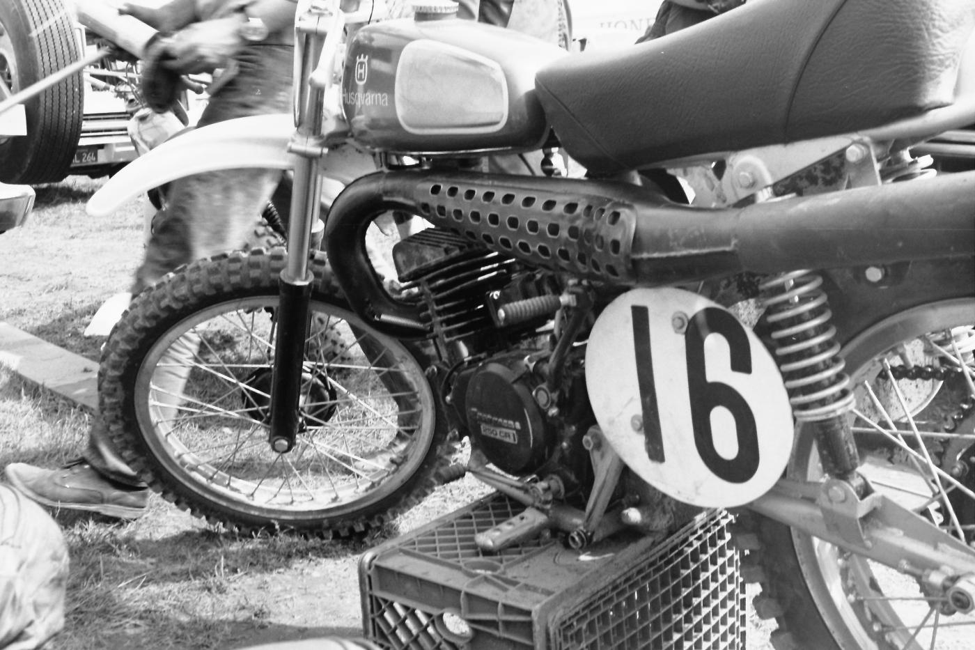 Husqvarna made big news last week with the announcement of their return to racing with #17 Jason Anderson... Well, this is what #16 Marty Tripes' Husky looked like in 1974!
