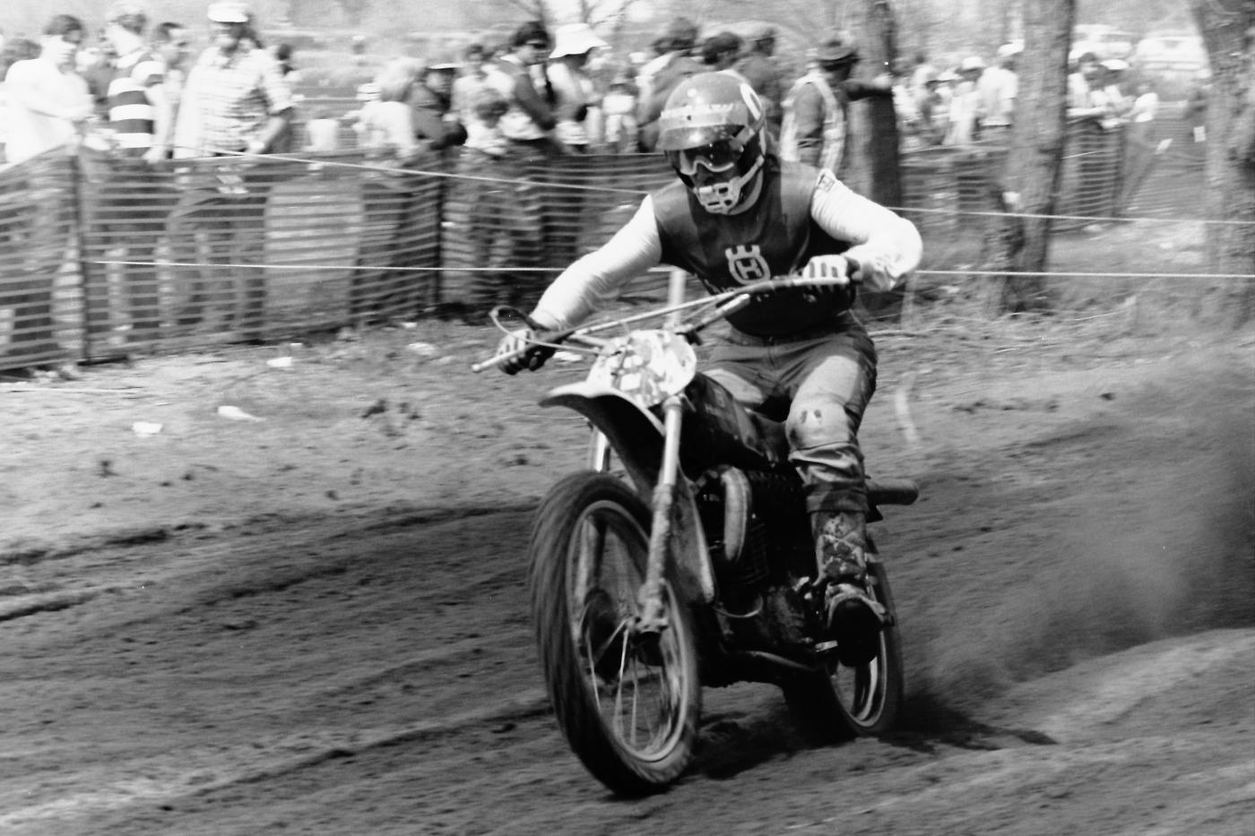 Another Husqvarna factory pilot, Gary Semics, placed third in the 500cc class. Gary's still around, still very fast and still teaching people how to train and ride: www.garysemics.com