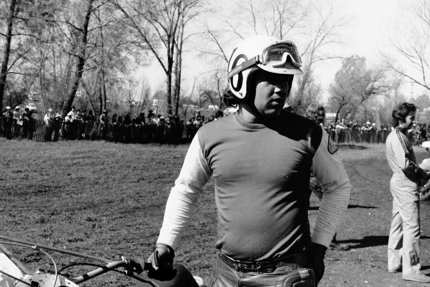 Marty Tripes before going out and finishing second overall on his 250 Husqvarna. Like Gary Jones he was a Honda rider in '73, only to switch brands (and he would switch again later that year, finishing the series on a Can-Am like Jones).