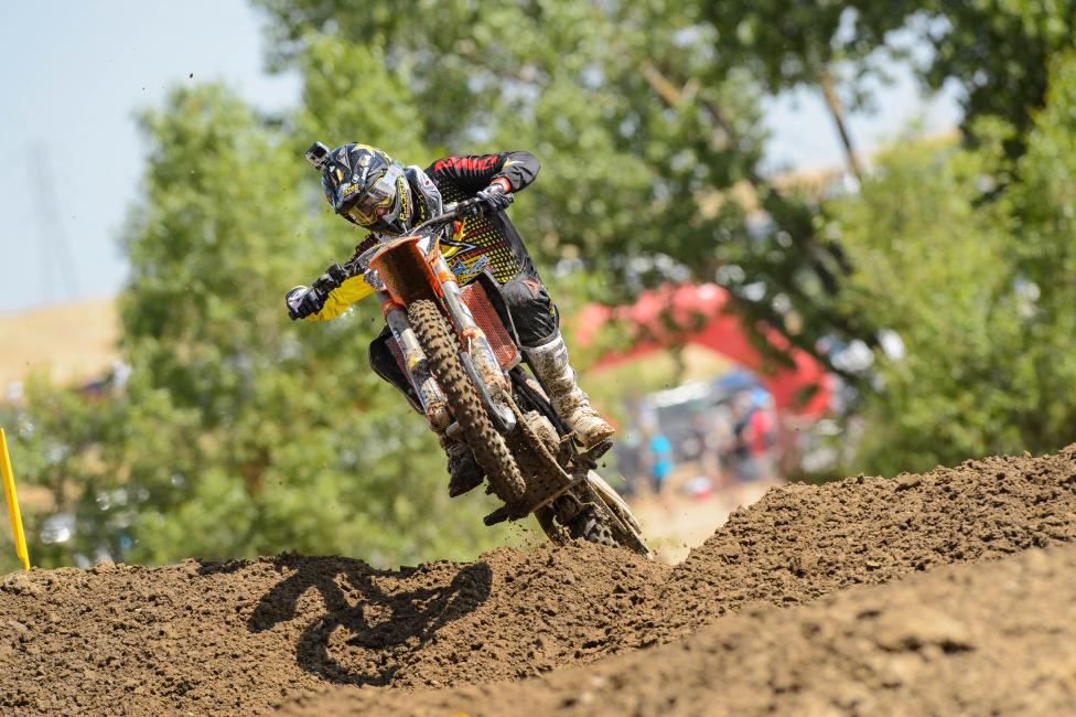 Anderson is currently sixth in the 250 Class point standings, but he's been much faster than that.  
