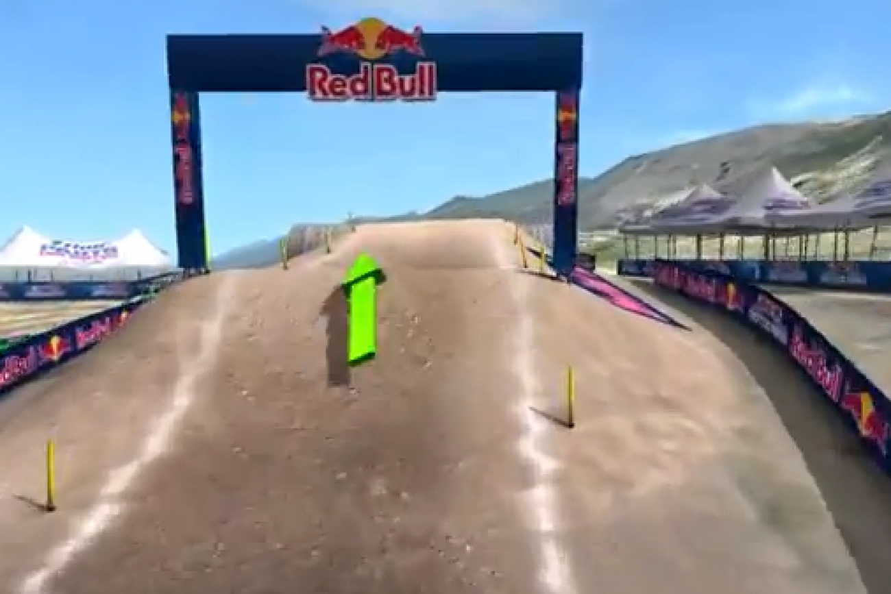 Animated Track Map: Thunder Valley