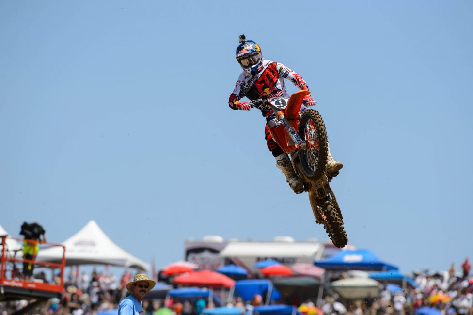 For the first time in his 450 career, Ken Roczen will be wearing the red plates at Thunder Valley. 
