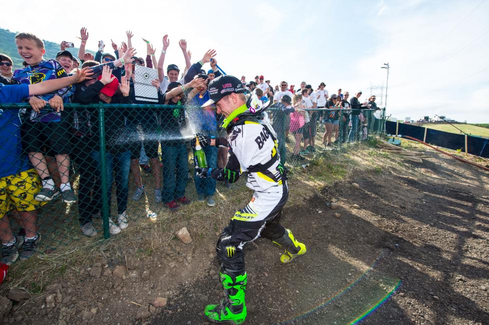 Blake Baggett returned to the winner's circle for the first time in 2014 on Saturday.  