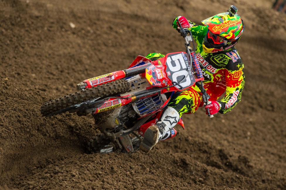 The 2012 MX Rookie of the Year is finally healthy, and it's showing.  