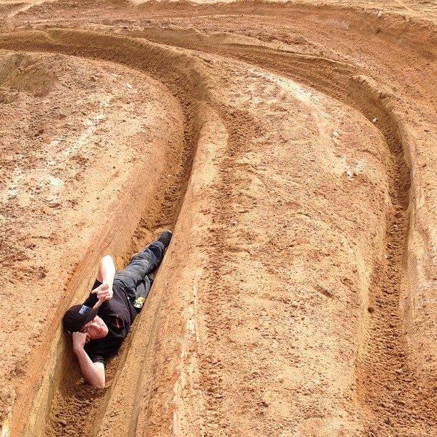 Yeah, the ruts are pretty deep at ClubMX.  