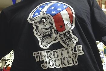 Skateboard Legend, Throttle Jockey Partner for T-Shirt Design