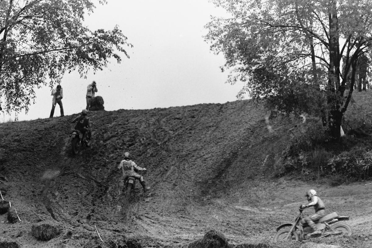 DeCoster chasing Howerton.